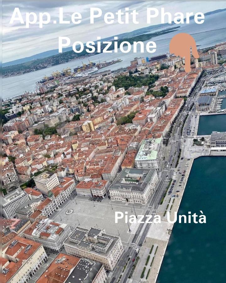 Apartamento Le Petit Phare Trieste Exterior foto