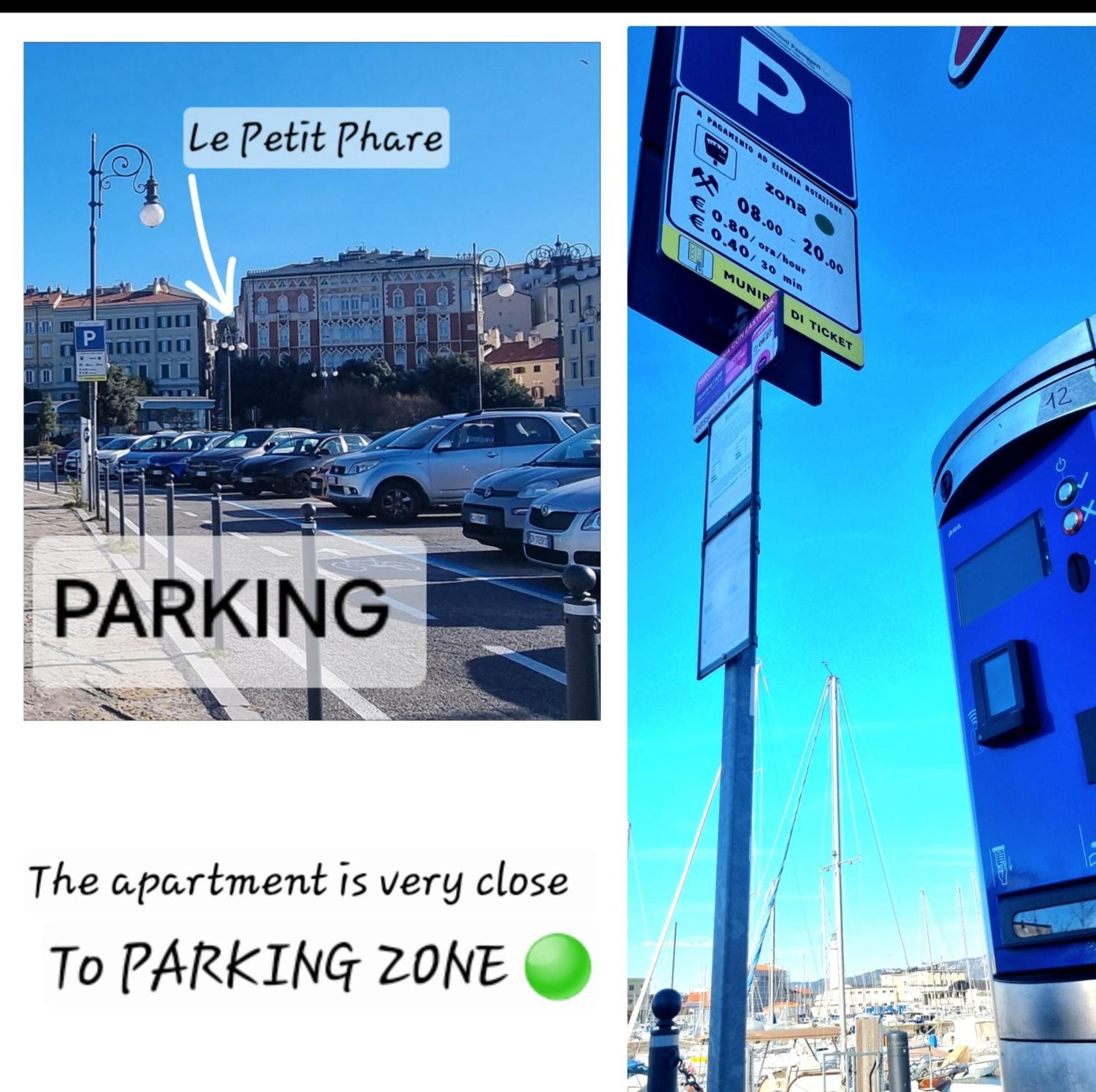 Apartamento Le Petit Phare Trieste Exterior foto